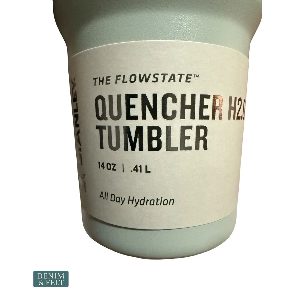 NEW Stanley Holiday Quencher H2.0 Gilded Celadon Mommy & Me‎ Tumbler Set Rare